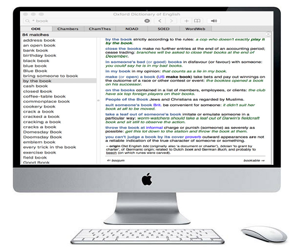 دانلود دیکشنری انگلیسی آکسفورد برای مک The Oxford English Dictionary