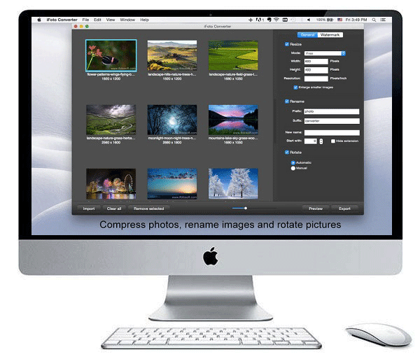 دانلود نرم افزار مبدل فرمت تصاویر در مک iFoto Converte