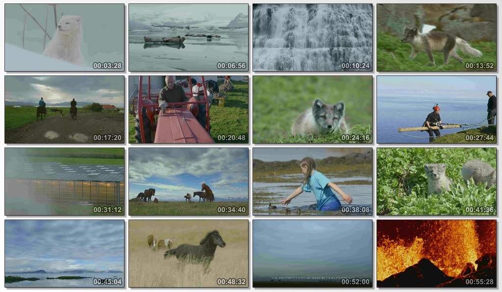 دانلود مستند Iceland Land of Ice and Fire با کیفیت HDTV 720p