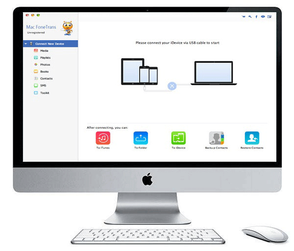 دانلود نرم افزار انتقال فایل iOS در مک Mac FoneTrans