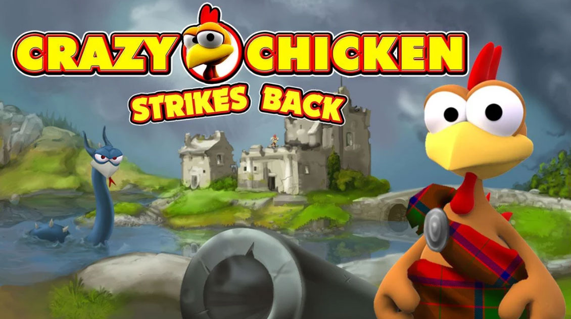 دانلود بازی اندروید CRAZY CHICKEN strikes back