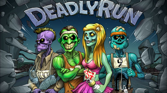 دانلود بازی مسابقه دو زامبی در اندروید Deadly Run 1.0.24