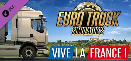دانلود بازی کامپیوتر Euro Truck Simulator 2 Vive la France نسخه SKIDROW