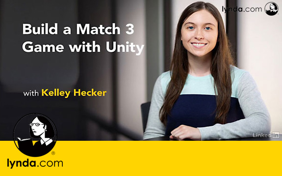 دانلود فیلم آموزشی Lynda Build a Match 3 Game With Unity لیندا