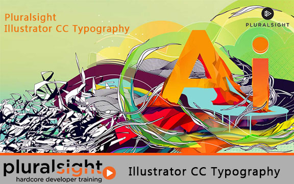 دانلود فیلم آموزشی Pluralsight Illustrator CC Typography
