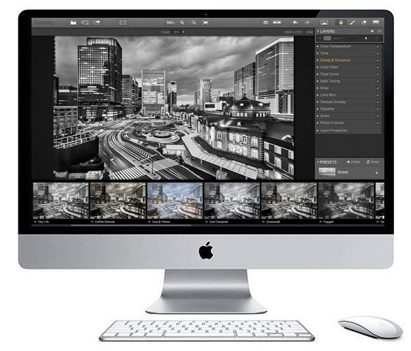 دانلود نرم افزار ویرایش حرفه ای تصاویر در مک Tonality CK