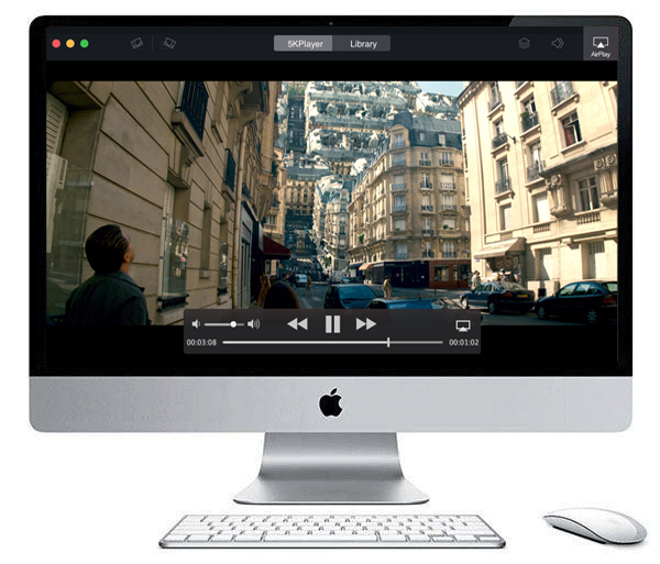 دانلود نرم افزار پلیر چند رسانه ای در مک 5kplayer MacOSX