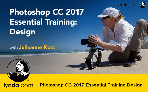 دانلود فیلم آموزشی Photoshop CC 2017 Essential Training Design لیندا