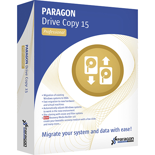 دانلود نرم افزار بکاپگیری و کپی اطلاعات هارد Paragon Drive Copy 15 Professional