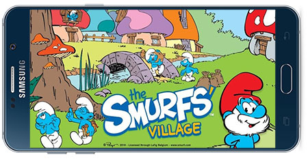 دانلود بازی اندروید و آیفون Smurfs Village v2.29.0