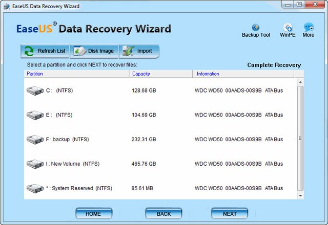 download EaseUS Data Recovery Wizard 16.5.0 free