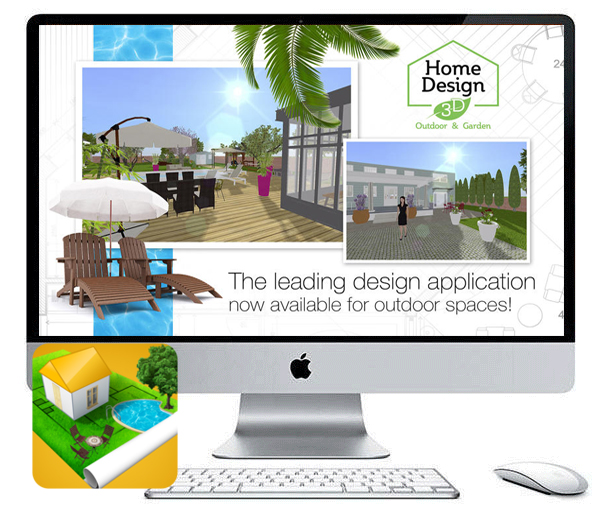 دانلود نرم افزار طراحی سه بعدی خانه و باغ در مک Home Design 3D Outdoor & Garden