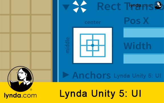 دانلود فیلم آموزشی Lynda Unity 5 UI لیندا
