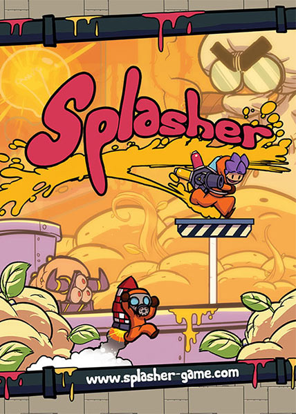 دانلود بازی کامپیوتر Splasher نسخه PLAZA + آپدیت 20170404