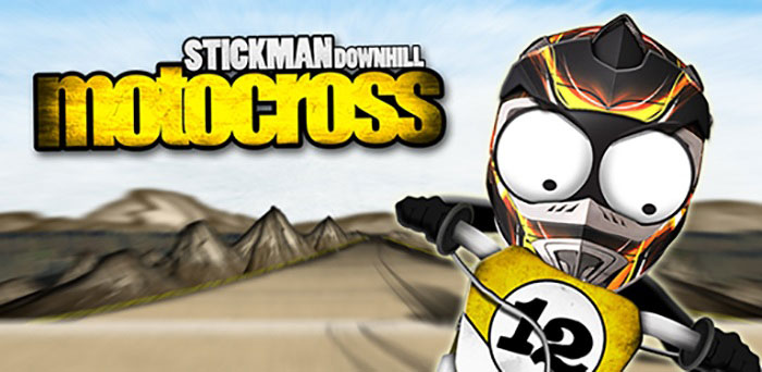 دانلود بازی Stickman downhill motocross v2.4 برای آيفون