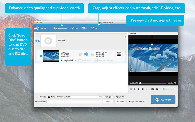Tipard DVD Ripper 10.0.88 for mac download