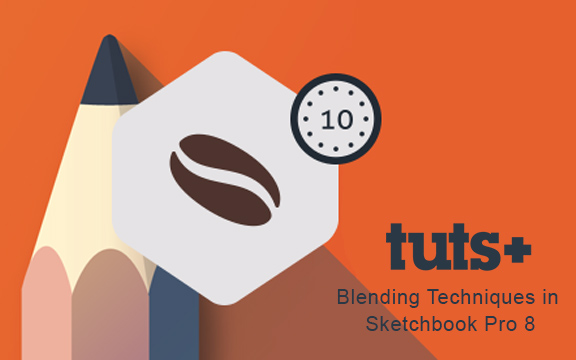 دانلود فیلم آموزشی Tutsplus Blending Techniques in Sketchbook Pro 8