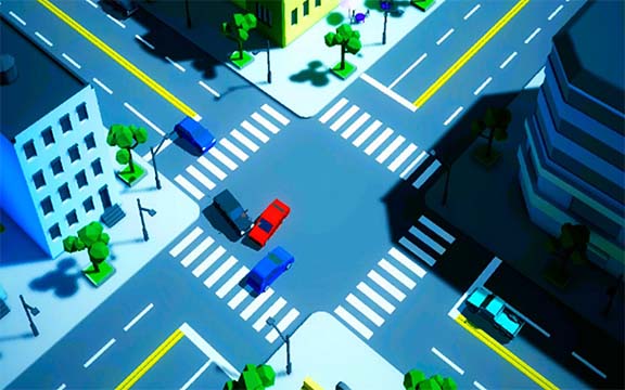 دانلود بازی Crossroad crash 1.0.3 برای اندروید و iOS + مود
