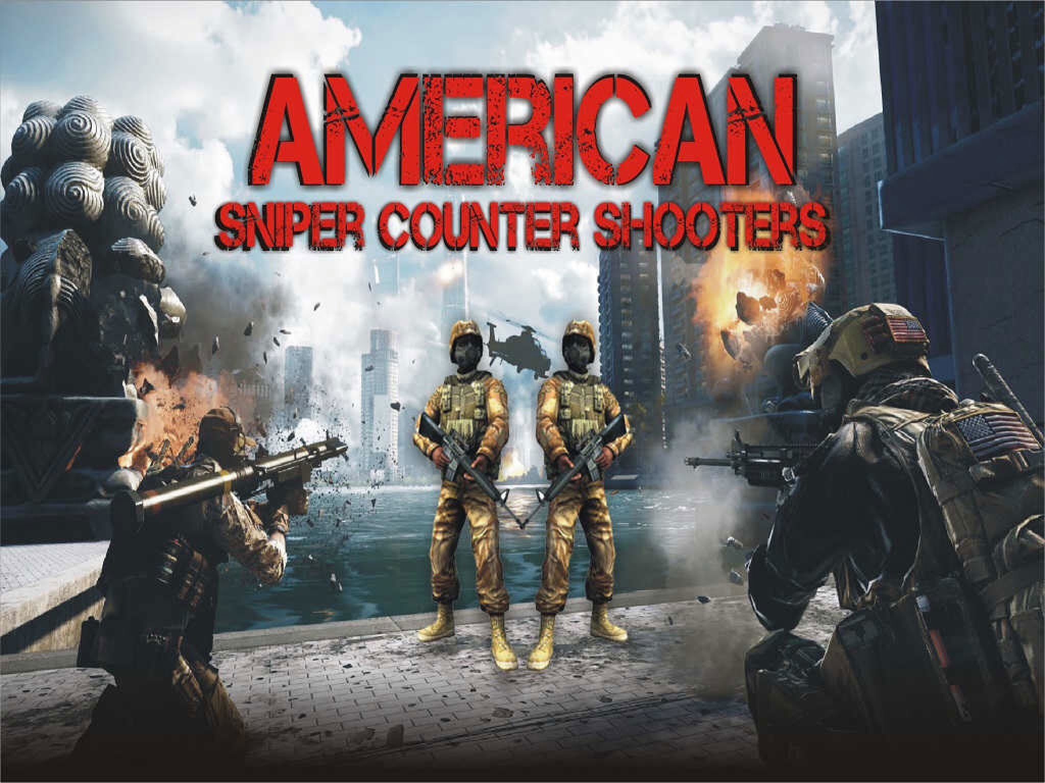 دانلود بازی American sniper: Counter shooters v1.0 برای آيفون