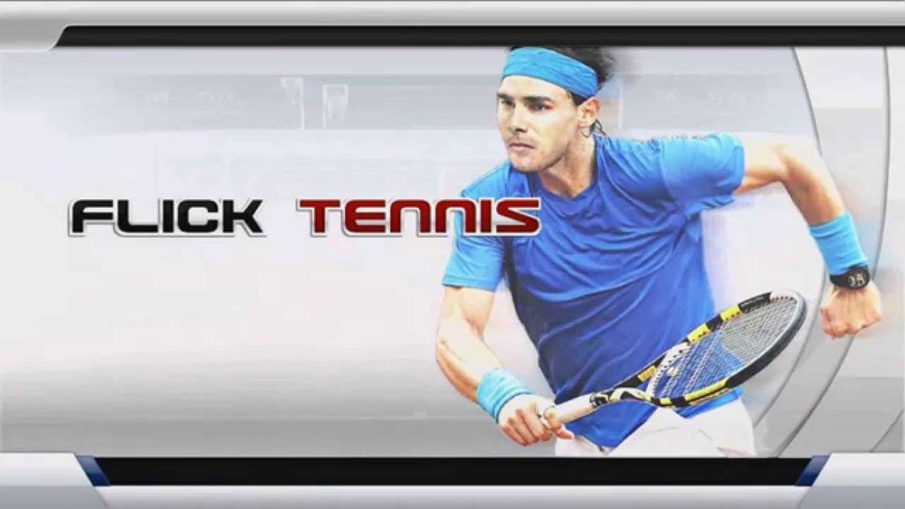 دانلود بازی Flick Tennis v1.9 برای آيفون ، آيپد و آيپاد لمسی
