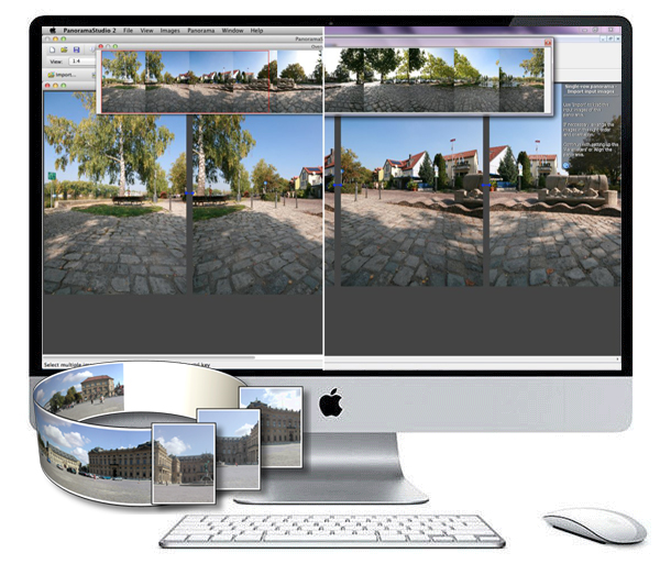 دانلود نرم افزار ساخت تصاویر پانوراما در مک PanoramaStudio Pro
