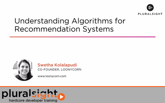 دانلود فیلم آموزشی الگوریتم های سیستم های توصیه گر Understanding Algorithms For Recommendation Systems
