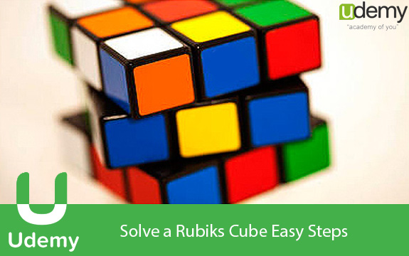 دانلود فیلم آموزشی Udemy Solve A Rubiks Cube Easy Steps
