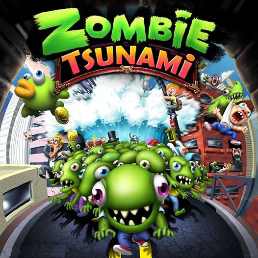 دانلود بازی آيفون ، آيپد و آيپاد لمسی Zombie Tsunami