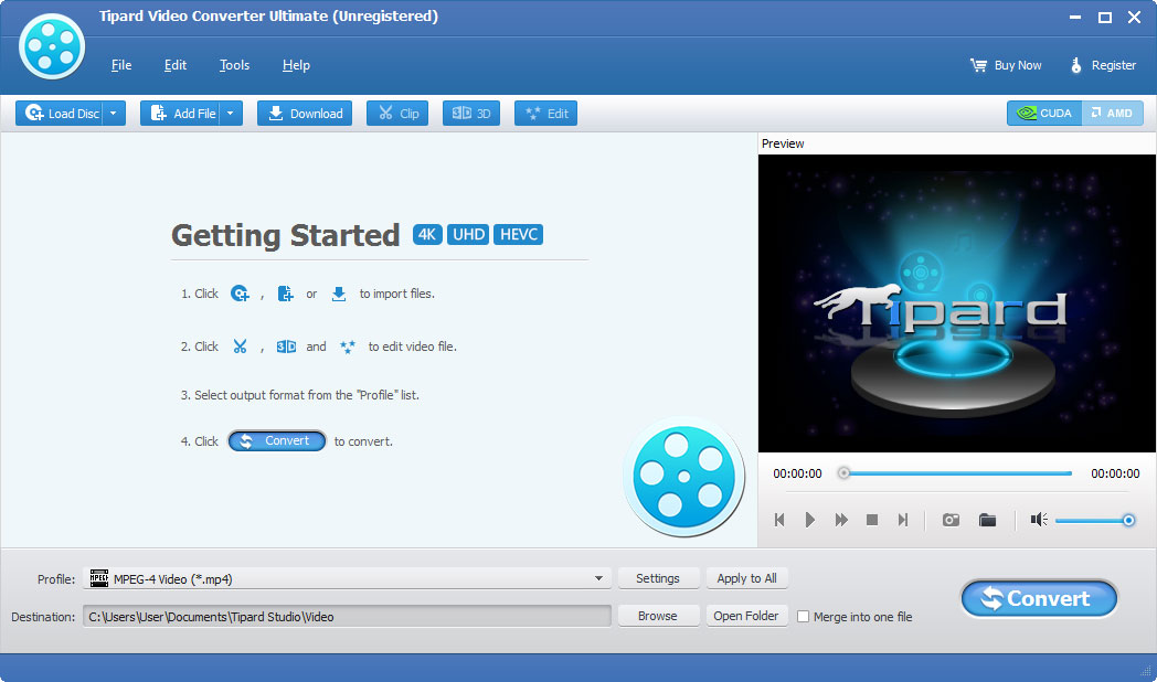 Tipard Video Converter Ultimate 10.3.36 download the last version for windows