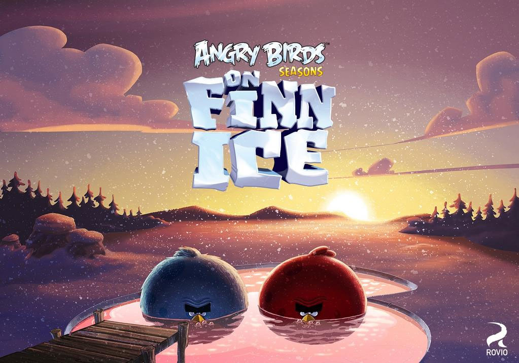 دانلود بازی Angry birds: On Finn ice v6.6.1 برای آيفون ، آیپد و آیپاد لمسی
