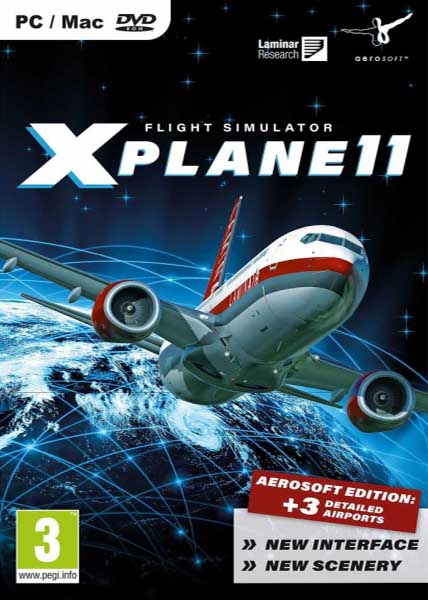 دانلود بازی کامپیوتر Laminar Research, X-Plane 11 Client + 6 DLC
