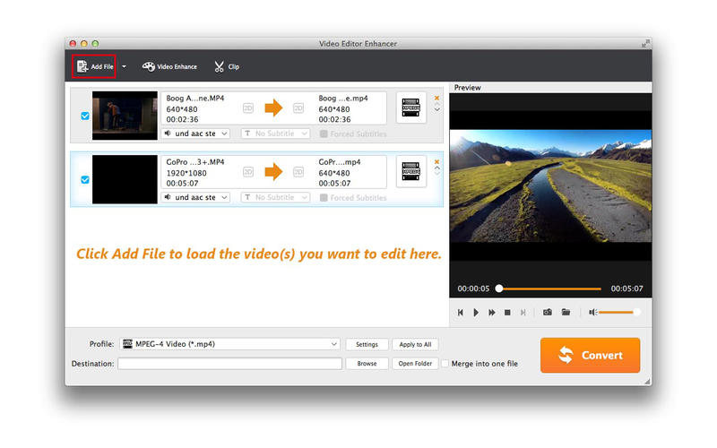 Video Editor Enhancer For Mac V1.0.61