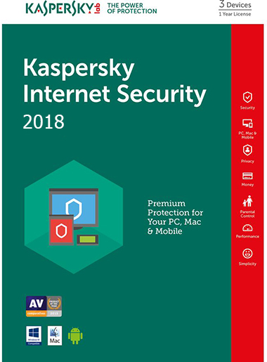 دانلود آنتی ویروس اینترنت سکوریتی کسپرسکی Kaspersky Internet Security 2018