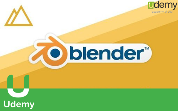 دانلود فیلم آموزش مدل سازی 3بعدی بازی و انیمیشن در Blender از Udemy