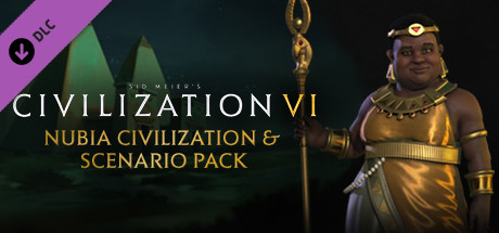 دانلود بازی کامپیوتر Civilization VI Nubia Civilization and Scenario Pack نسخه CODEX