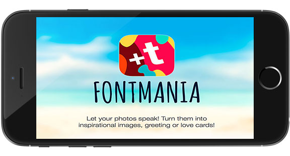 دانلود نرم افزار Fontmania v1.7 برای آيفون ، آيپد و آيپاد لمسی