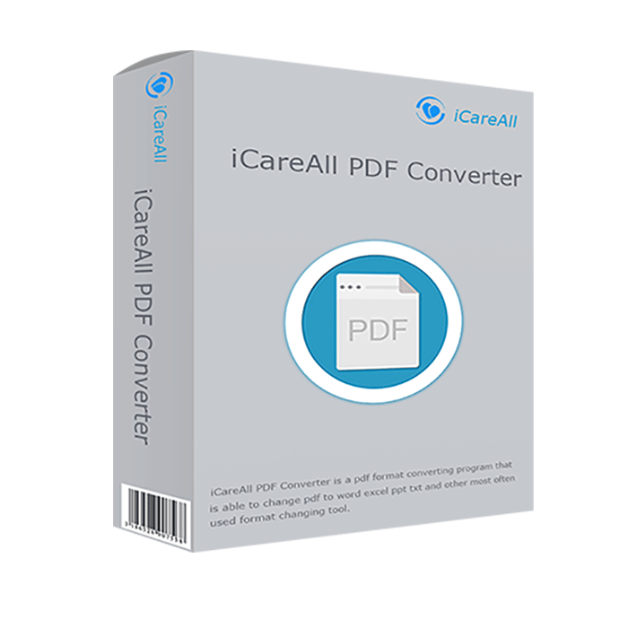 دانلود نرم افزار مبدل فایل و ویرایشگر پی دی اف ICAREALL PDF Converter