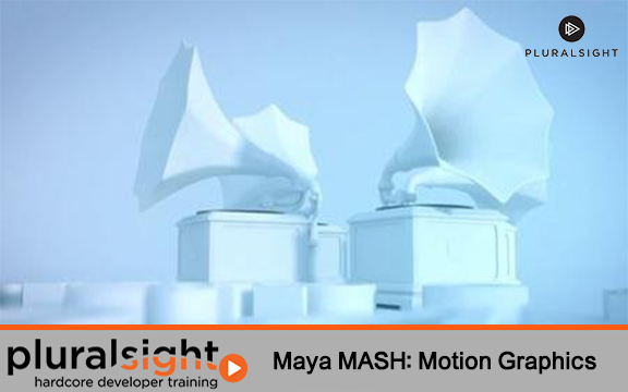 دانلود دوره آموزشی Maya MASH: Motion Graphics از Pluralsight