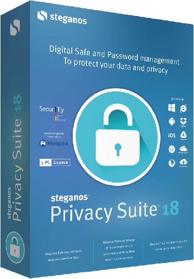 دانلود نرم افزار قفل گذاری و مخفی کردن اطلاعات Steganos Privacy Suite v20.0.8 Rev 12494