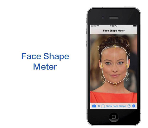 دانلود نرم افزار Face Shape Meter v1.1.4 برای آيفون ، آيپد و آيپاد لمسی