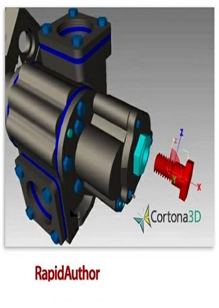 دانلود نرم افزار طراحی و مستند سازی قطعات صنعتی ParallelGraphics Cortona3D RapidAuthor v9.1