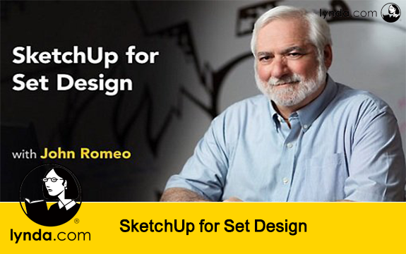 دانلود دوره آموزشی SketchUp for Set Design از Lynda