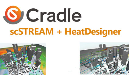 دانلود نرم افزار Software Cradle scSTREAM+HeatDesigner v2020 Patch 6