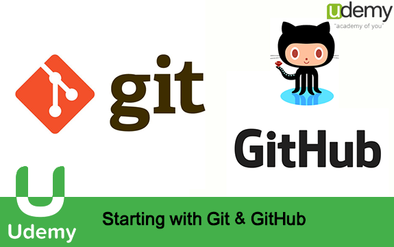 دانلود دوره آموزشی Starting with Git & GitHub از Udemy