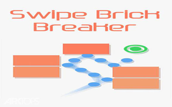 دانلود بازی Swipe Brick Breaker v1.3.2 برای اندروید
