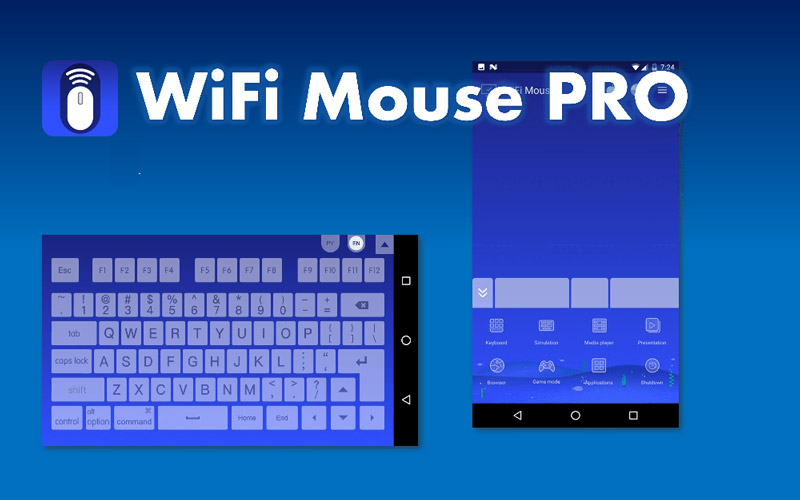 دانلود نرم افزار WiFi Mouse Pro v1.4.9 برای آيفون ، آيپد و آيپاد لمسی