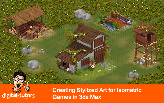 دانلود دوره آموزشی Creating Stylized Art for Isometric Games in 3ds Max