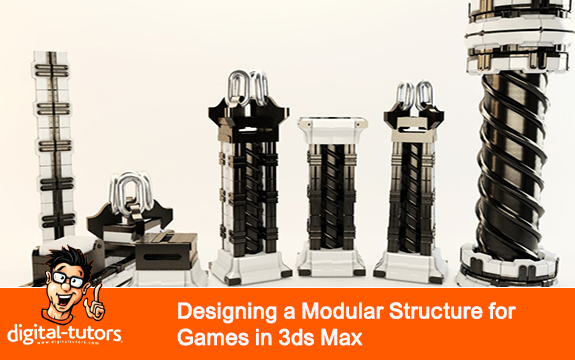 دانلود دوره آموزشی Designing a Modular Structure for Games in 3ds Max