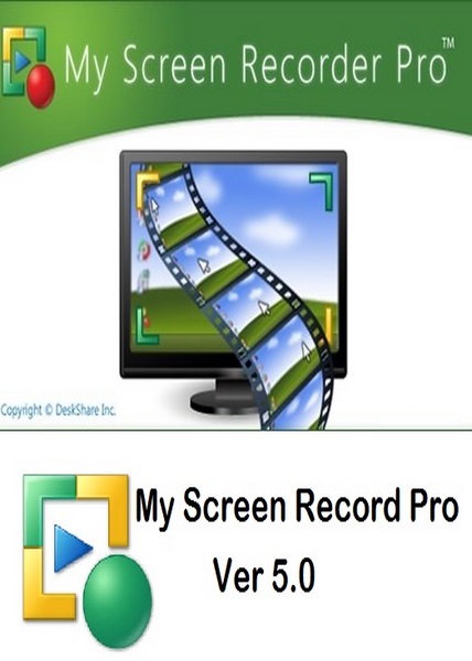 دانلود ابزار فیلمبرداری مانتیور Deskshare My Screen Recorder Pro v5.16