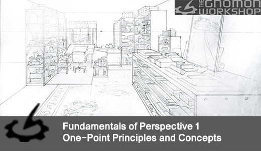 دانلود دوره آموزشی The Gnomon Workshop – Fundamentals of Perspective 1 – One-Point Principles and Concepts